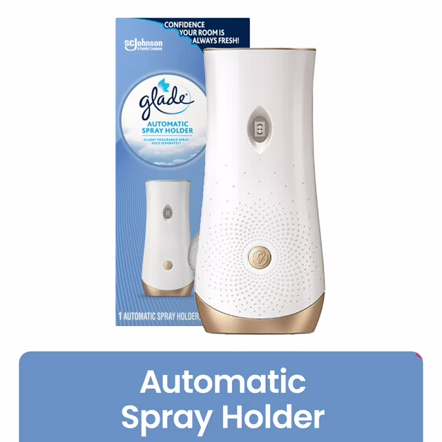 Glade Automatic Spray Holder, Battery-Operated Air Freshener Spray